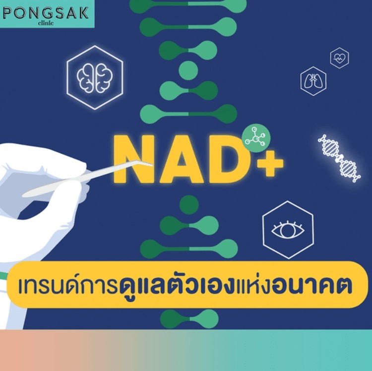 nadplus_nad+_ชะลอวัย_pongsakclinic